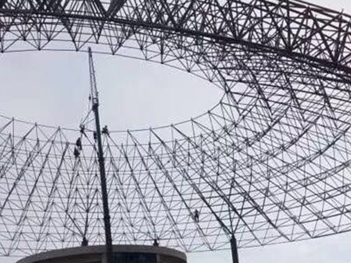 三门峡篮球馆球形网架厂家价格